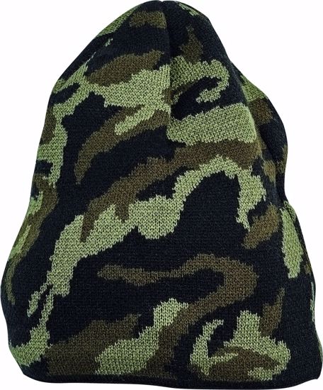 Obrázek CRAMBE čepice pletená camouflage 